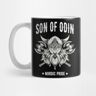 Viking Warrior Son Of Odin Norse Mythology Asatru Mug